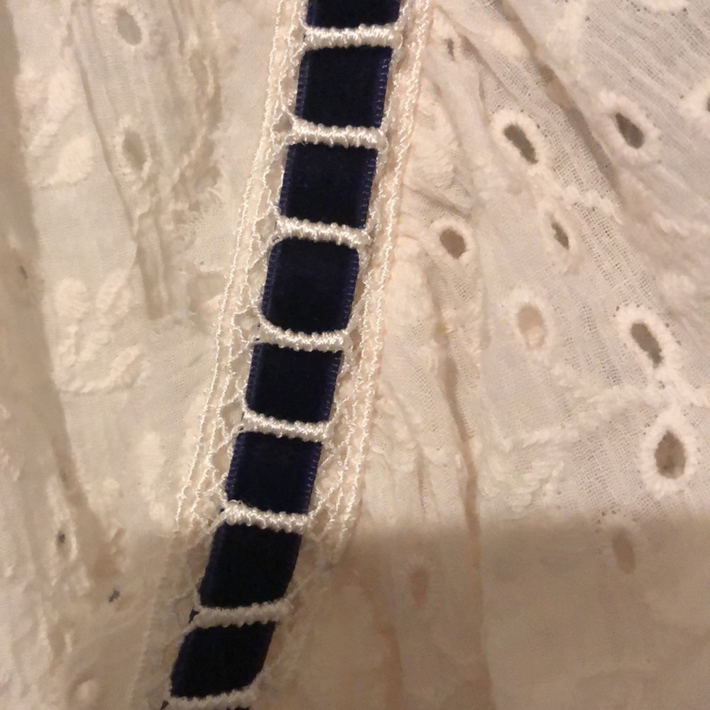 NWT Free People Darcy Eyelet Blouse - Picture 9 of 13